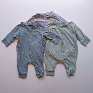 3 NB H&M Cotton Jumpsuits
